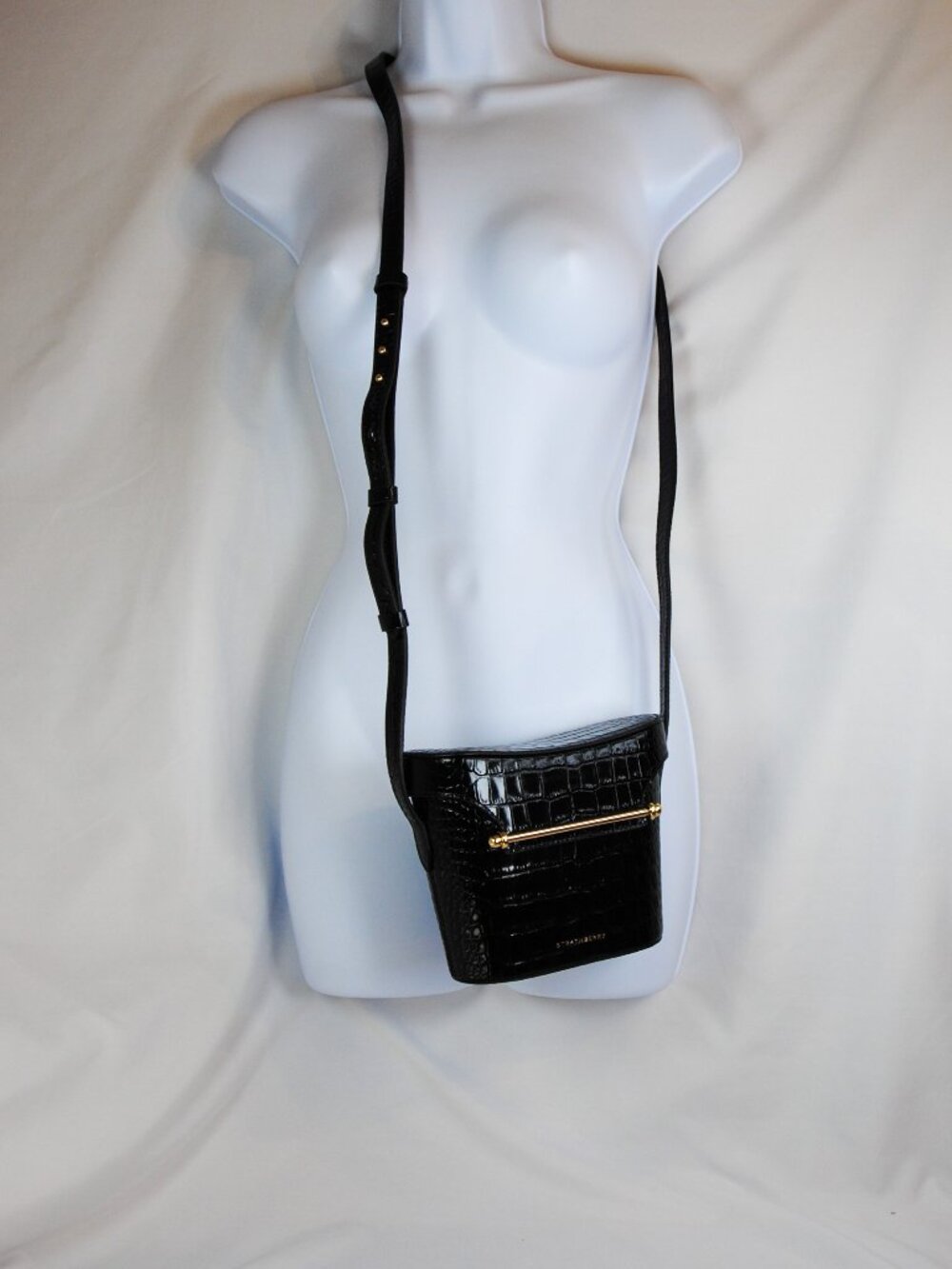 Strathberry Leather Bucket Handbag